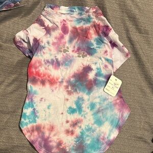 New Colorful Tie-Dye Dog Shirt Pet Size Medium Dog, Cat, Monkey